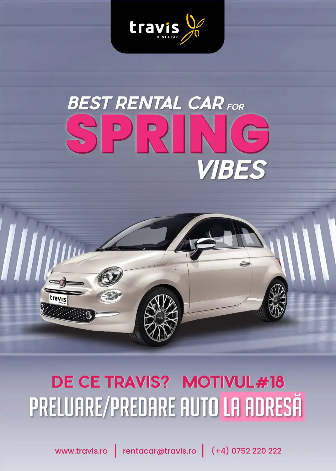 Travis Rent a Car — Campanie Vizuală
