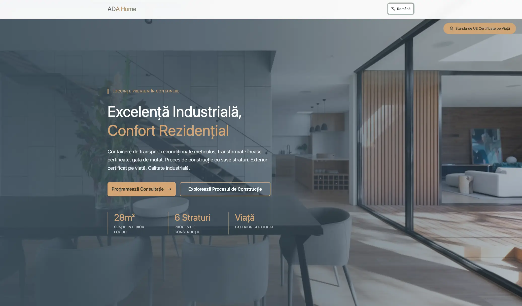 ADA Home — Web Design